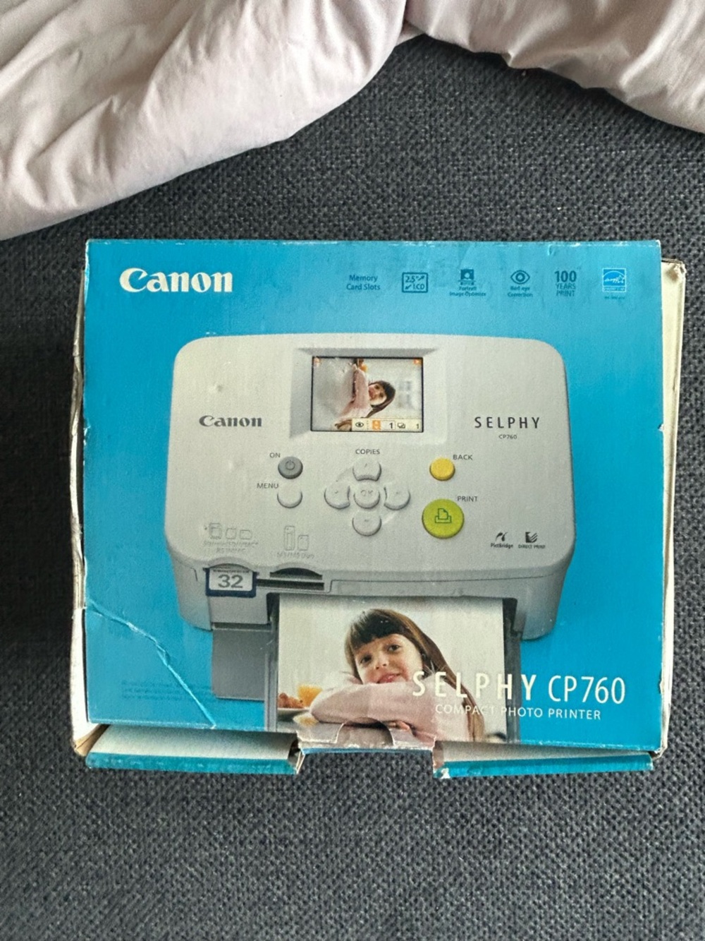 Canon SELPHY CP760 Compact Photo Printer